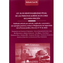 LEY 20.393 RESPONSABILIDAD PENAL DE LAS PERSONAS JURÍDICAS EN CHILE