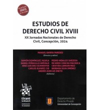 ESTUDIOS DE DERECHO CIVIL XVIII - XX Jornadas Nacionales de Derecho Civil, Concepción, 2024.