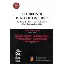 ESTUDIOS DE DERECHO CIVIL XVIII - XX Jornadas Nacionales de Derecho Civil, Concepción, 2024.